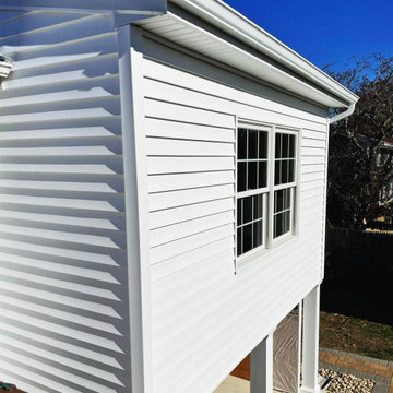 Port Jefferson--Addition, Portico & Side Carport