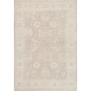 Pasargad's Ferehan Collection Hand-Knotted Wool Area Rug, 7'11"x10'