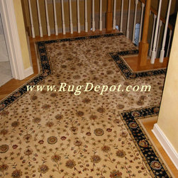 Dynamic Radiance Ivory - Black - Area Rugs