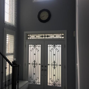 Wrought Iron Glass Door Inserts - Decorative Glass Door Inserts