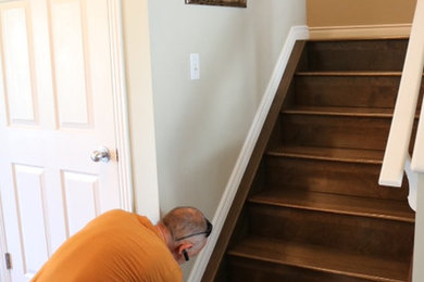 Stairs installation