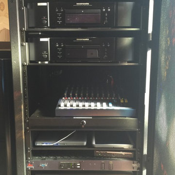Media Rack and EquipmentClos