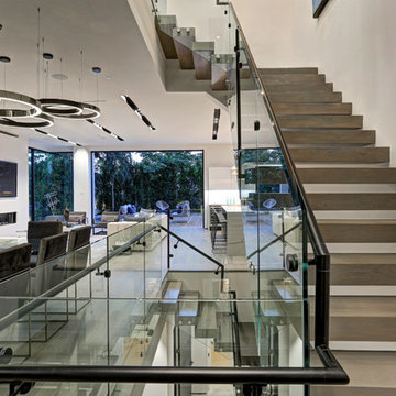 In between 2 floors