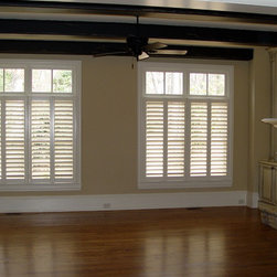 Elite Clear View Shutter Designs - Window Treatments