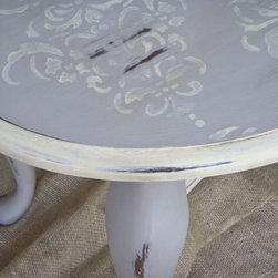 Damask Table - Side Tables And End Tables