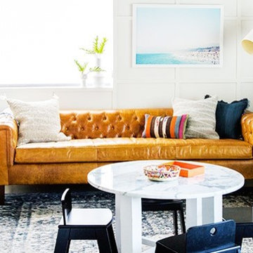 ROXY STYLE - DIAMOND TUFTED CUSTOM SOFA SECTIONAL
