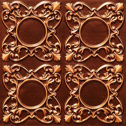 133 Faux Tin Ceiling Tile Glue up 24x24 - Ceiling Tile