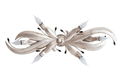Montaltolamp-Sestino 6 Lights Wall Sconce-100% Handmade in Italy