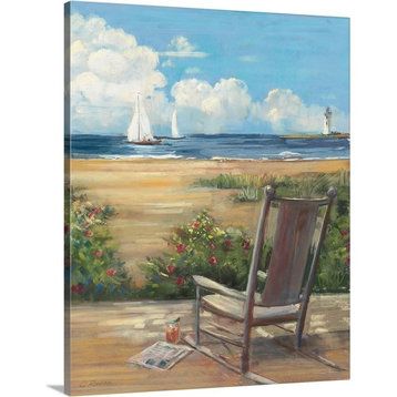 By the Sea II Wrapped Canvas Art Print, 16"x20"x1.5"