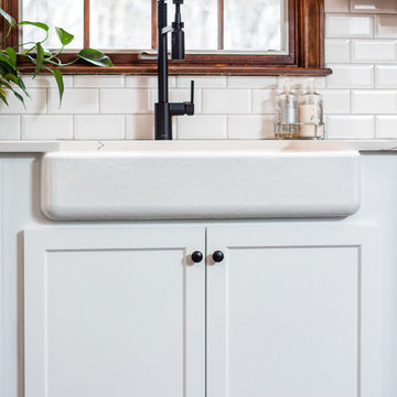 Transitional Two-Tone Kitchen Remodel