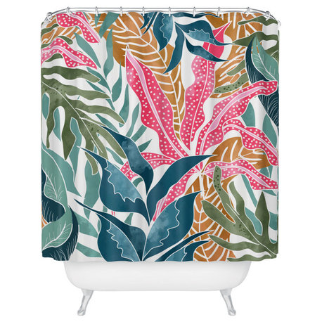 Deny Designs 83 Oranges Botanicalia Shower Curtain