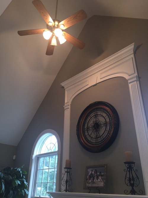 Replacing an outdated ceiling fan