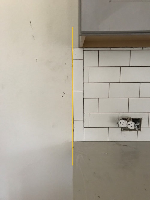 Kitchen Subway Tile Backsplash, Installing Subway Tile Backsplash Without Spacers