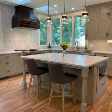 Newton Kitchen, Rear entry & Basement Stair Project