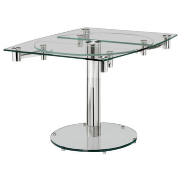 Glass Top Motion Dining Table, Regular