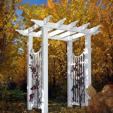 Arbor in the fall