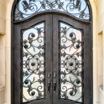 Beautiful Wrought iron Front Doors