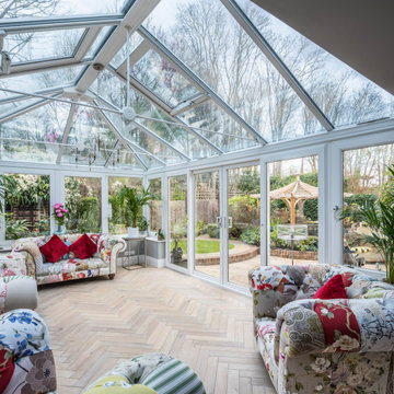Parquet Flooring for an Elegant Conservatory