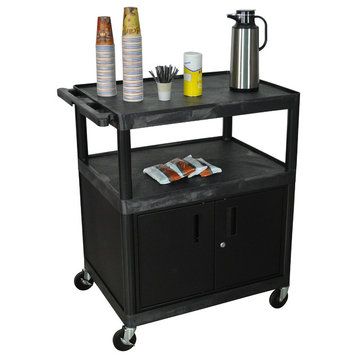 Large Coffee Cart Cabinet