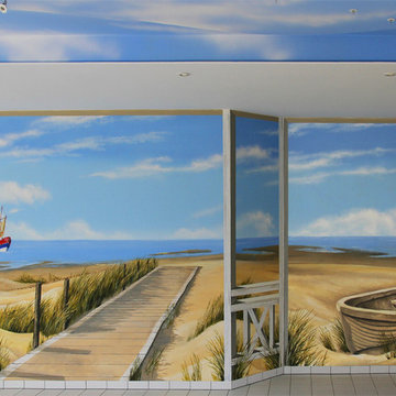 Wandmalerei / Illusionsmalerei(Trompe-L’oeil) und künstlerische Wandgestaltung