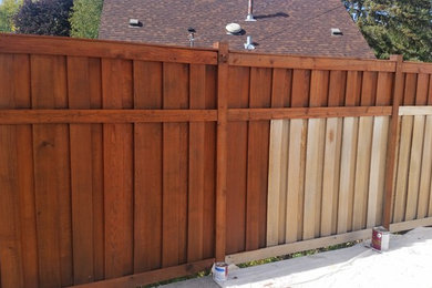 Preserve and Stain Fence