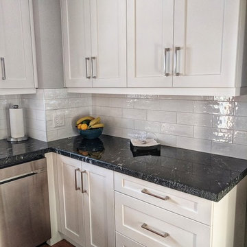 Maple Kitchen ( white & espresso)