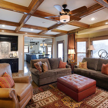 ceiling beams for a traditional house