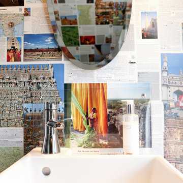 Themed Under Stairs Washroom
