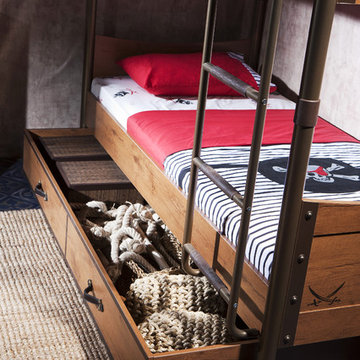 Pirate ship bedroom