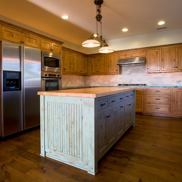 Knotty Alder Kitchen