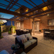 Backyard landscape