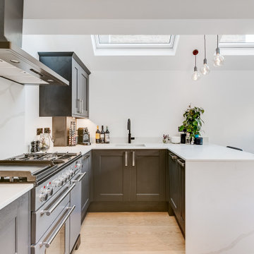 Ground floor flat refurbishment and side extension London SW6