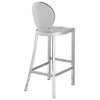 Maddox Stool, Chrome Stainless Steel