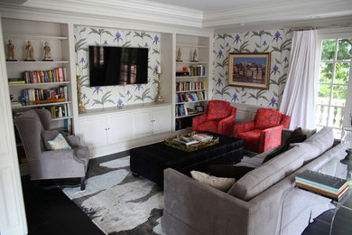 Elegant home design photo in Los Angeles