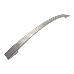 Cosmas - Cosmas 9604-256SN Satin Nickel Cabinet Pull - Cabinet And Drawer Handle Pulls