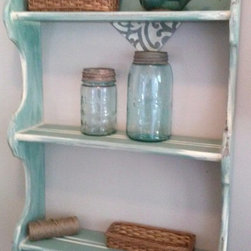 furniture salvage / re-purpose - Display And Wall Shelves 