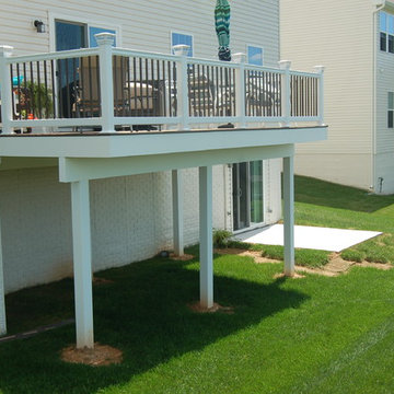 Seven Valleys, PA - New Deck and Cement Patio