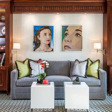 Transitional Living Room