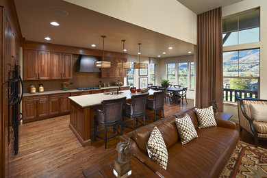 Kitchen - craftsman kitchen idea in Denver