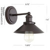 June Metal Shade Sconce, Oil Rubbed Bronze, 1-Light