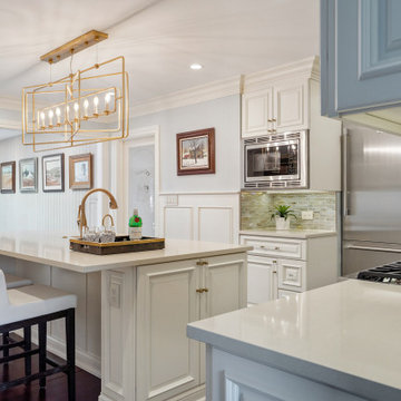 Painted White Kitchen Cabinets