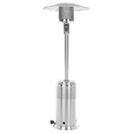 Fire Sense - Commerical Patio Heater, Stainless Steel, Pro Series, Stainless Steel - The Stainless Steel Pro Series Patio Heater is truly a professional grade appliance. The Pro Series was created for the rigors of commercial use which require extreme durability and dependability. However, the Pro Series is ideal for residential users who demand the best patio heater made. Its heavy-gauge #304 heavy duty stainless steel construction will keep this patio heater functional for a lifetime. The one-piece pole makes this unit extra sturdy. We've designed the head assembly with an easy-access panel for quick and simple exchange of components.