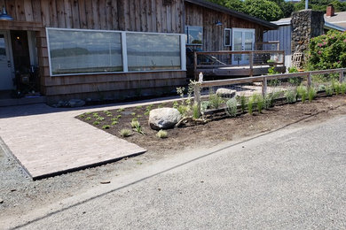 Inspiration for a coastal landscaping in Seattle.