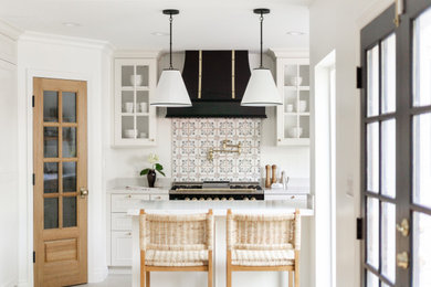 Inspiration for a french country kitchen remodel in Los Angeles