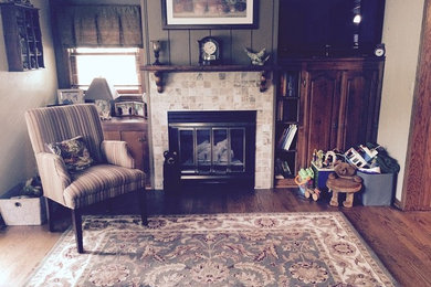 Family room - craftsman family room idea in Other