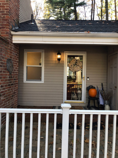 bathroom window on front of house??