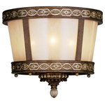Livex Lighting - Livex Lighting 8860-64 Seville - 3 Light Flush Mount in Seville Style - 13.5 Inc - Neoclassical influence is merged with high fashionSeville 3 Light Flus Palacial Bronze/GildUL: Suitable for damp locations Energy Star Qualified: n/a ADA Certified: n/a  *Number of Lights: 3-*Wattage:60w Candelabra Base bulb(s) *Bulb Included:No *Bulb Type:Candelabra Base *Finish Type:Palacial Bronze/Gilded