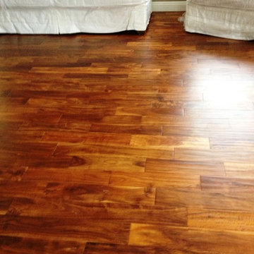 Ernest Hemingway Wood Install