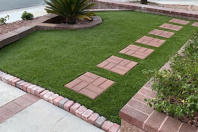 This is an example of a landscaping in Las Vegas.