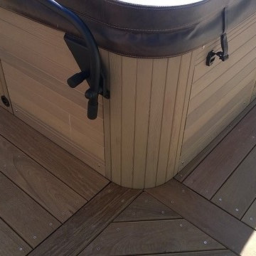 Complément de terrasse IPE